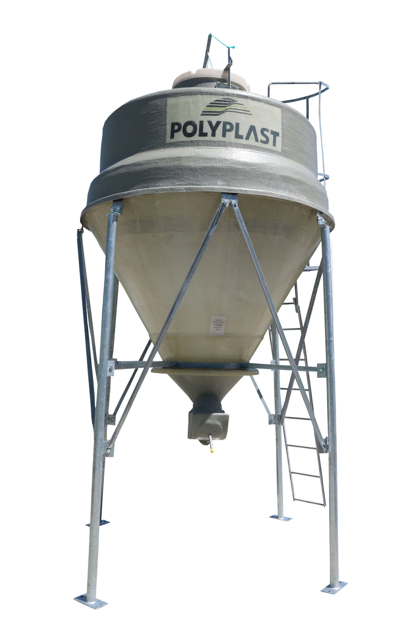 Silo polyester pour le stockage minéral